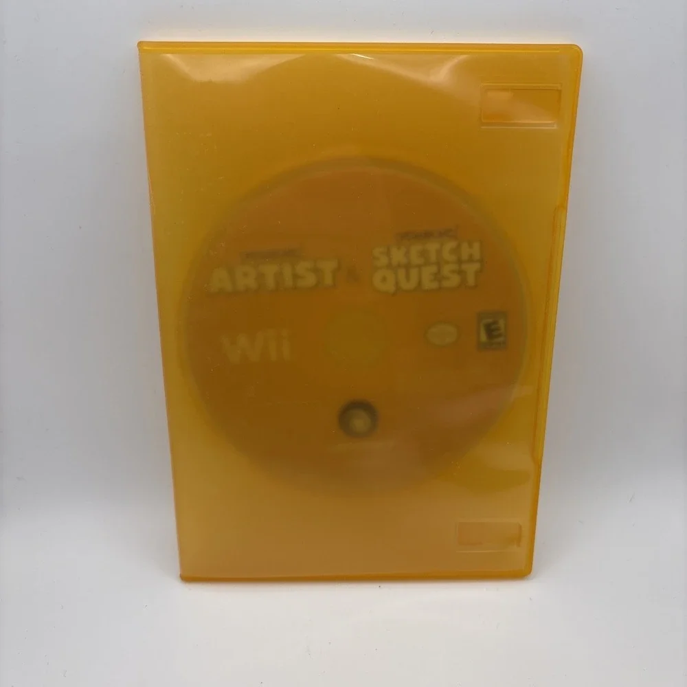 Drawsome Sketch Quest Artist Nintendo Wii Video Game 2011 Drawing Art Game